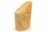 Free-Standing, Polished Honeycomb Calcite - Utah #242282-1